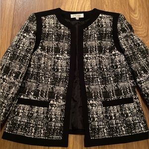 Kasper Women’s Open Front 3/4-Sleeve Blazer NWOT - size 12